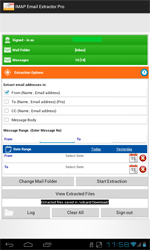 IMAP Email Extractor App