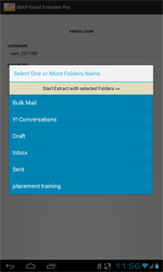 IMAP Email Extractor Android App